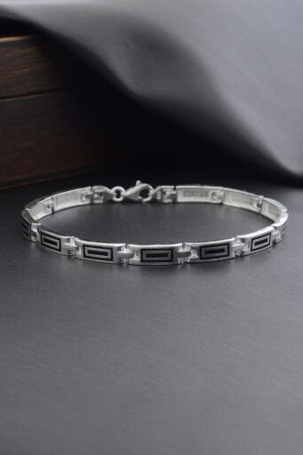 Erkek Gümüş Bileklik