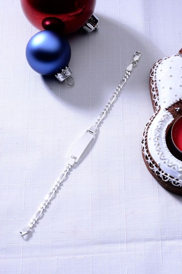 925 Ayar Gümüş İsimli Kız Erkek Çocuk Bebek Künye