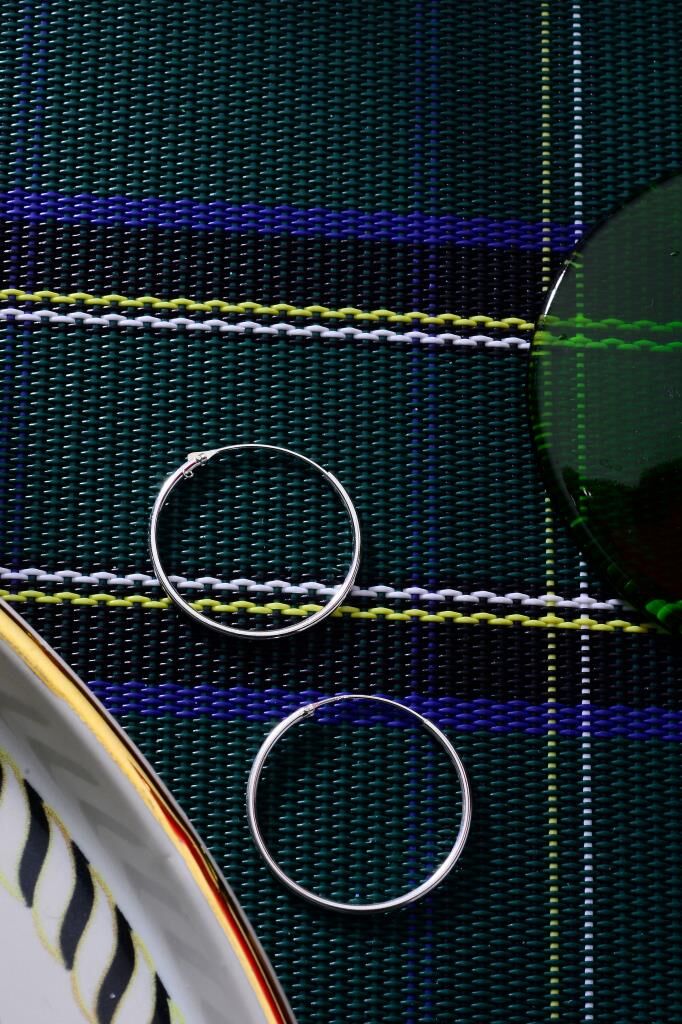 925 Ayar Gümüş Halka Küpe 1,2 mm - 2,5 mm