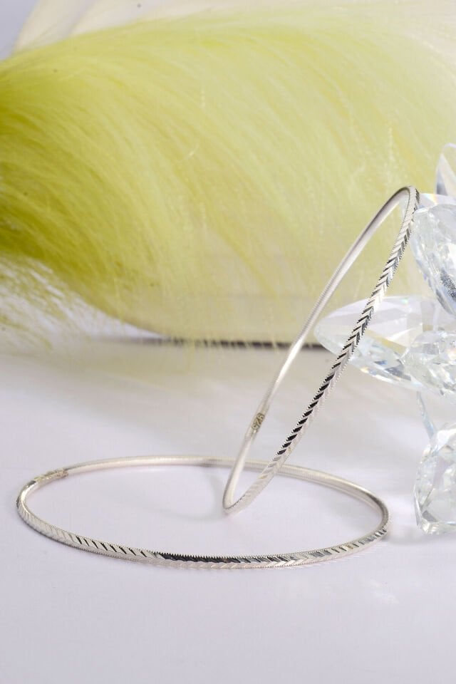 925 Ayar Gümüş Başak Ajda Bilezik