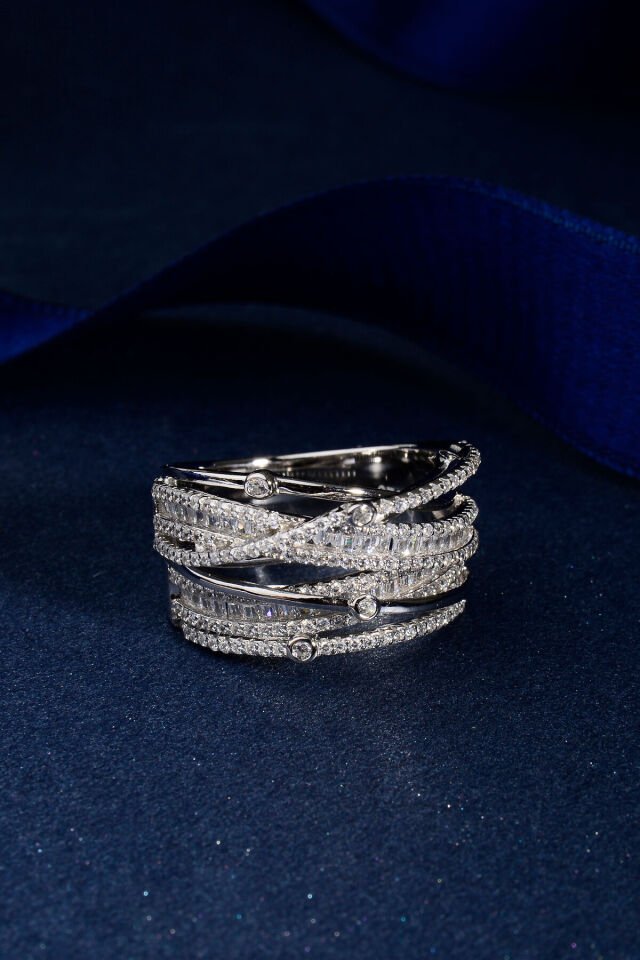 925 AYAR GÜMÜŞ ZİRKON MONTÜR YÜZÜK