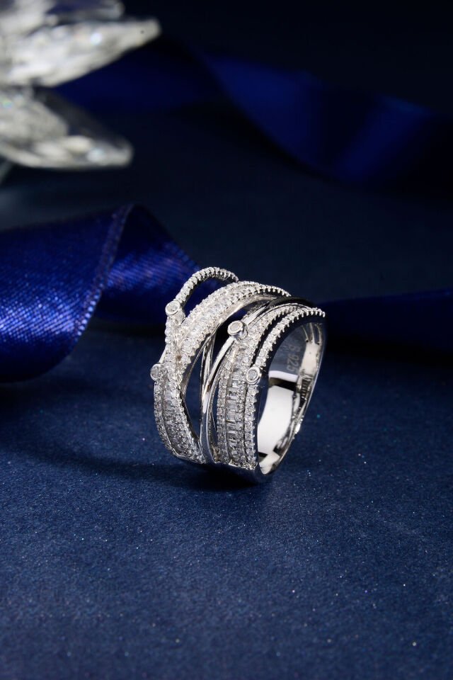 925 AYAR GÜMÜŞ ZİRKON MONTÜR YÜZÜK