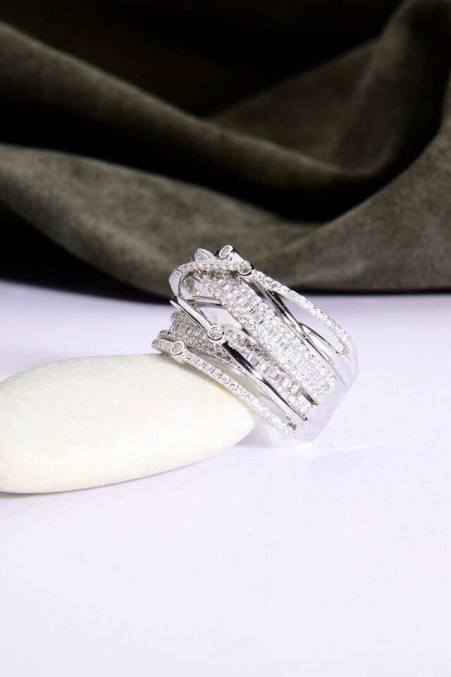 925 AYAR GÜMÜŞ ZİRKON MONTÜR YÜZÜK