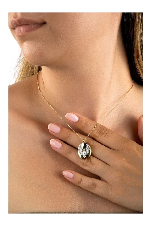 Alya Anka Kolye 925 Ayar Gümüş Kolye