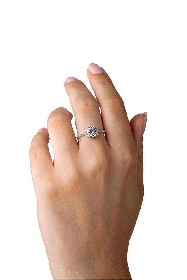 925 Ayar Gümüş Lotus Yüzük