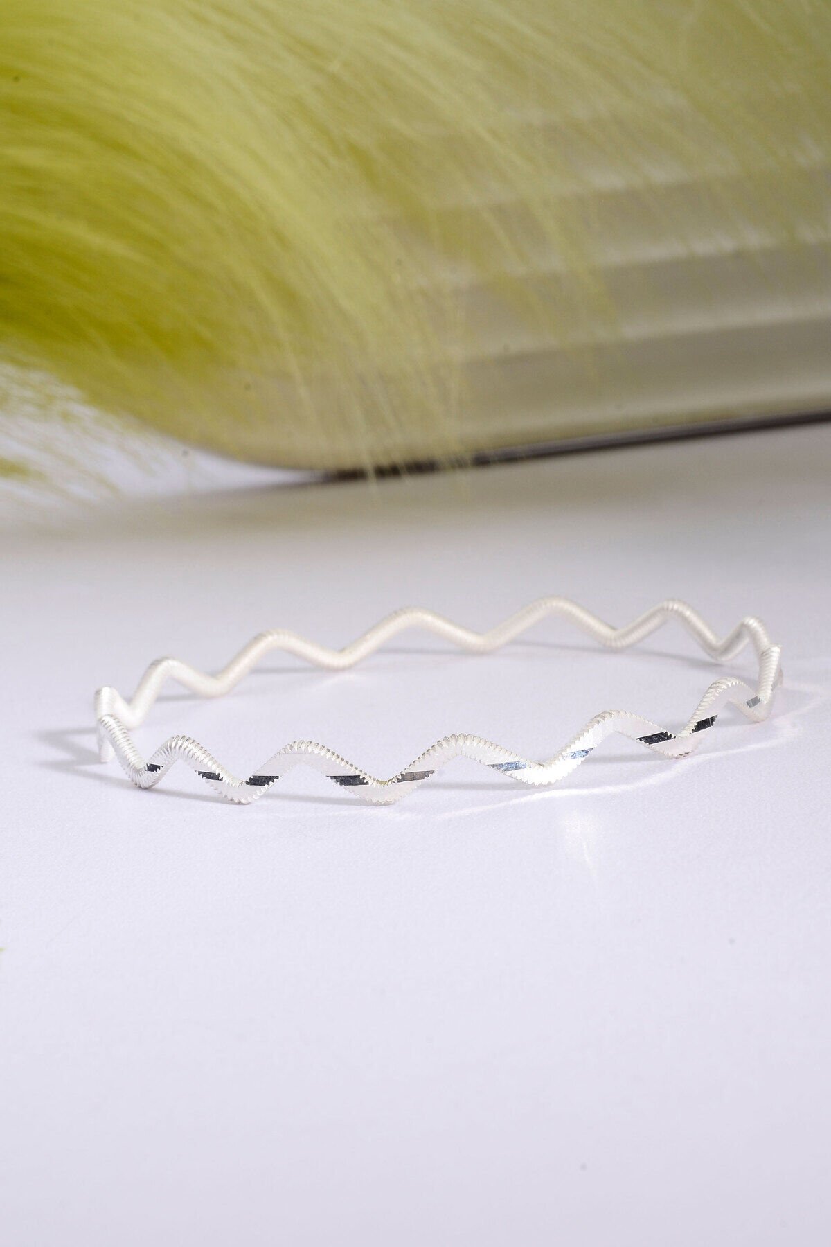 925 Ayar Gümüş Zikzak Ajda