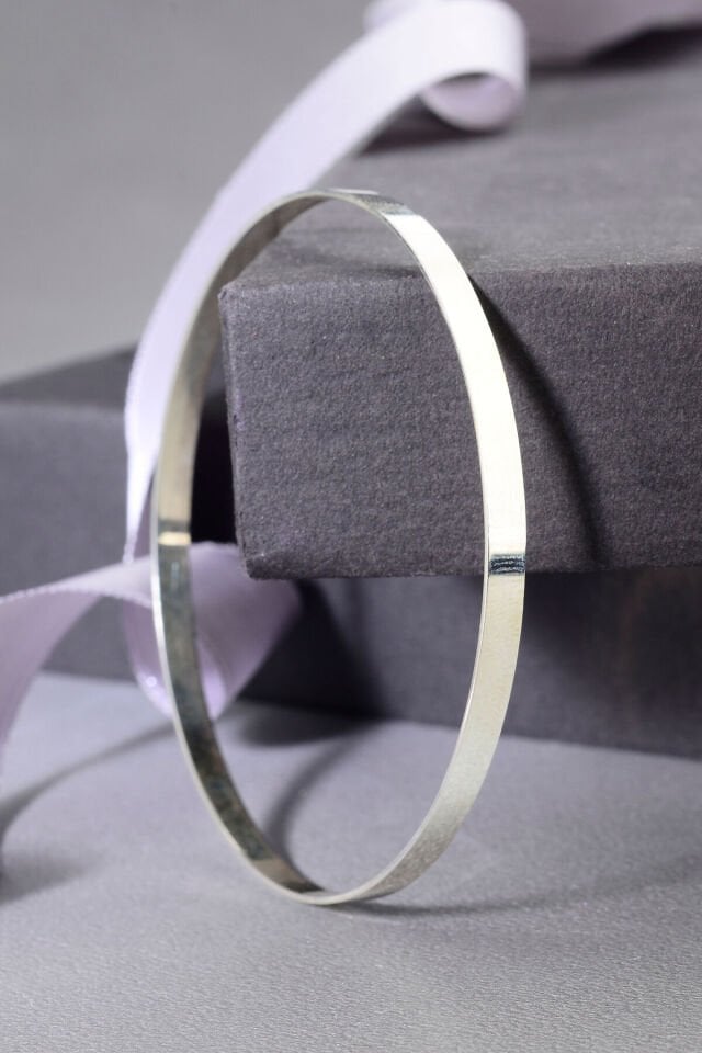 925 Ayar Gümüş üzeri 22 Ayar Altın Kaplama Kibrit Çöpü Ajda Bilezik