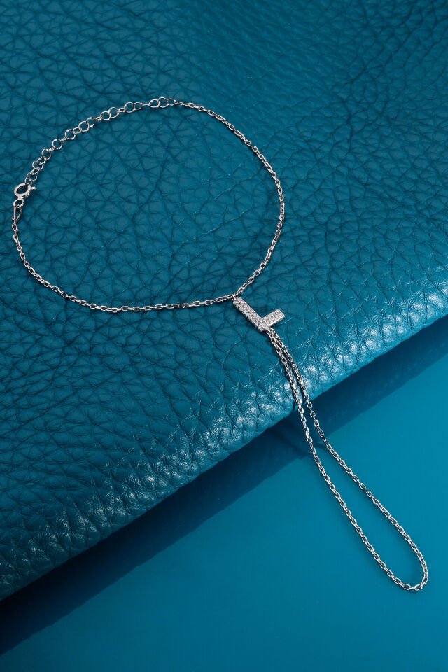 925 AYAR GÜMÜŞ ÜZERİ ALTIN KAPLAMA L HARFLİ ŞAHMERAN