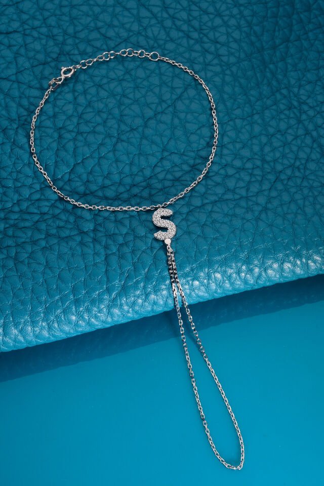 925 AYAR GÜMÜŞ ÜZERİ ALTIN KAPLAMA Ş HARFLİ ŞAHMERAN