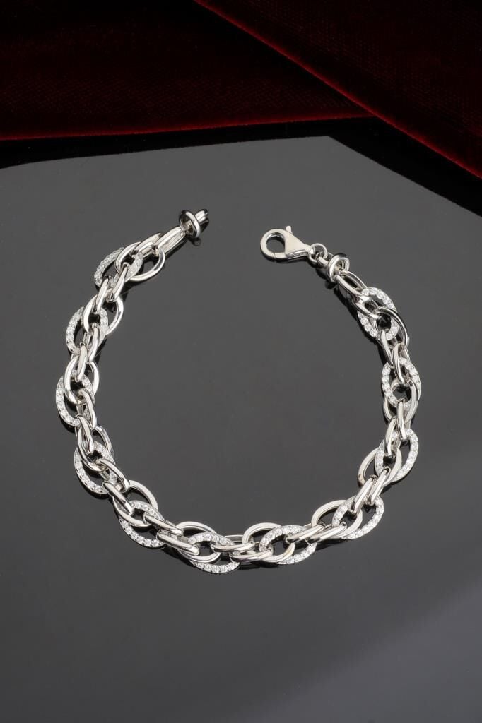 925 Ayar Gümüş Hallow Bileklik