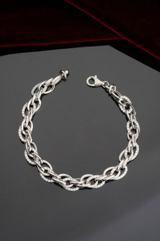 925 Ayar Gümüş Hallow Bileklik