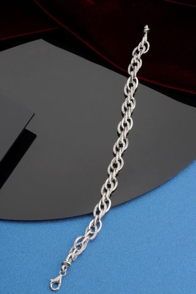 925 Ayar Gümüş Hallow Bileklik