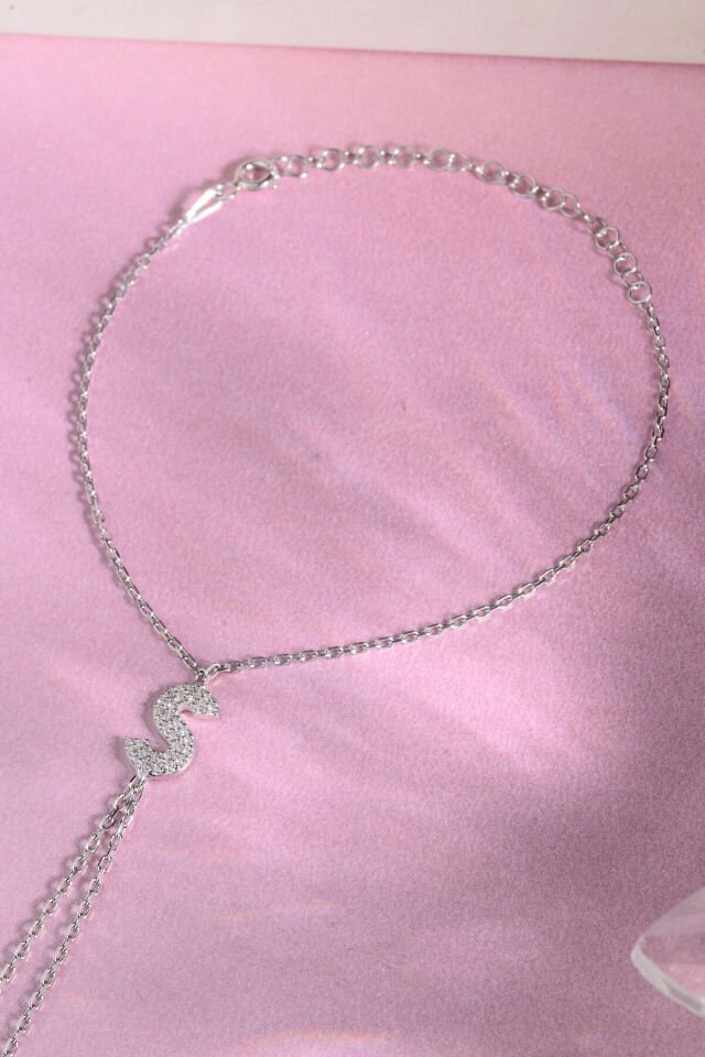 925 AYAR GÜMÜŞ ÜZERİ ALTIN KAPLAMA S HARFLİ ŞAHMERAN