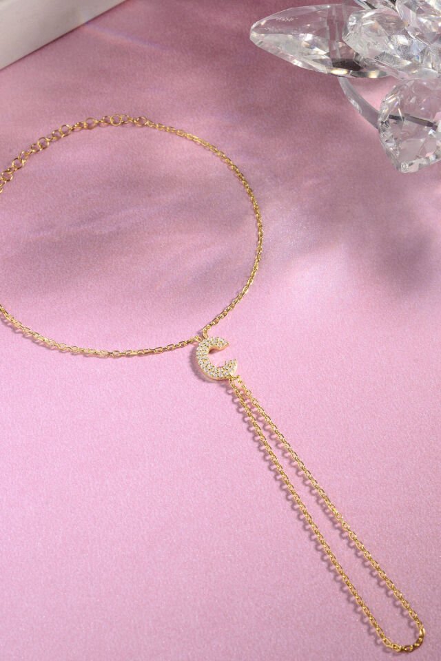 925 AYAR GÜMÜŞ ÜZERİ ALTIN KAPLAMA C HARFLİ ŞAHMERAN