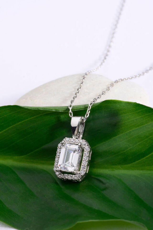 925 Ayar Gümüş Büyük Baget Kolye