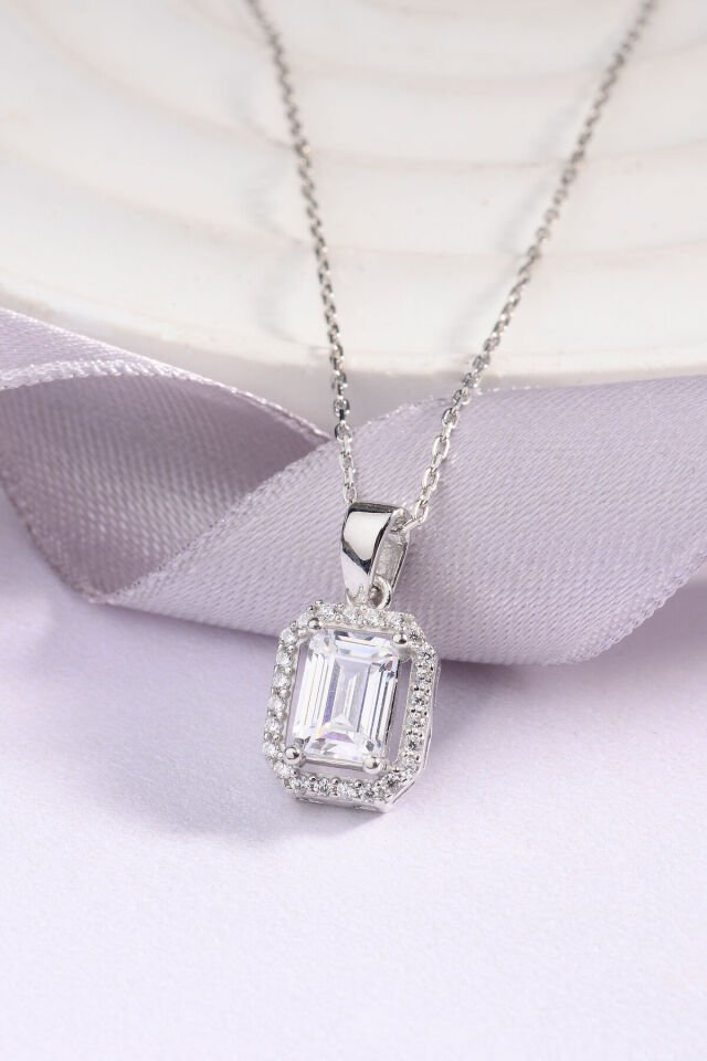 925 Ayar Gümüş Büyük Baget Kolye