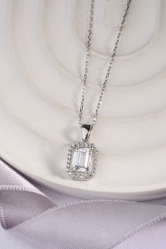 925 Ayar Gümüş Büyük Baget Kolye