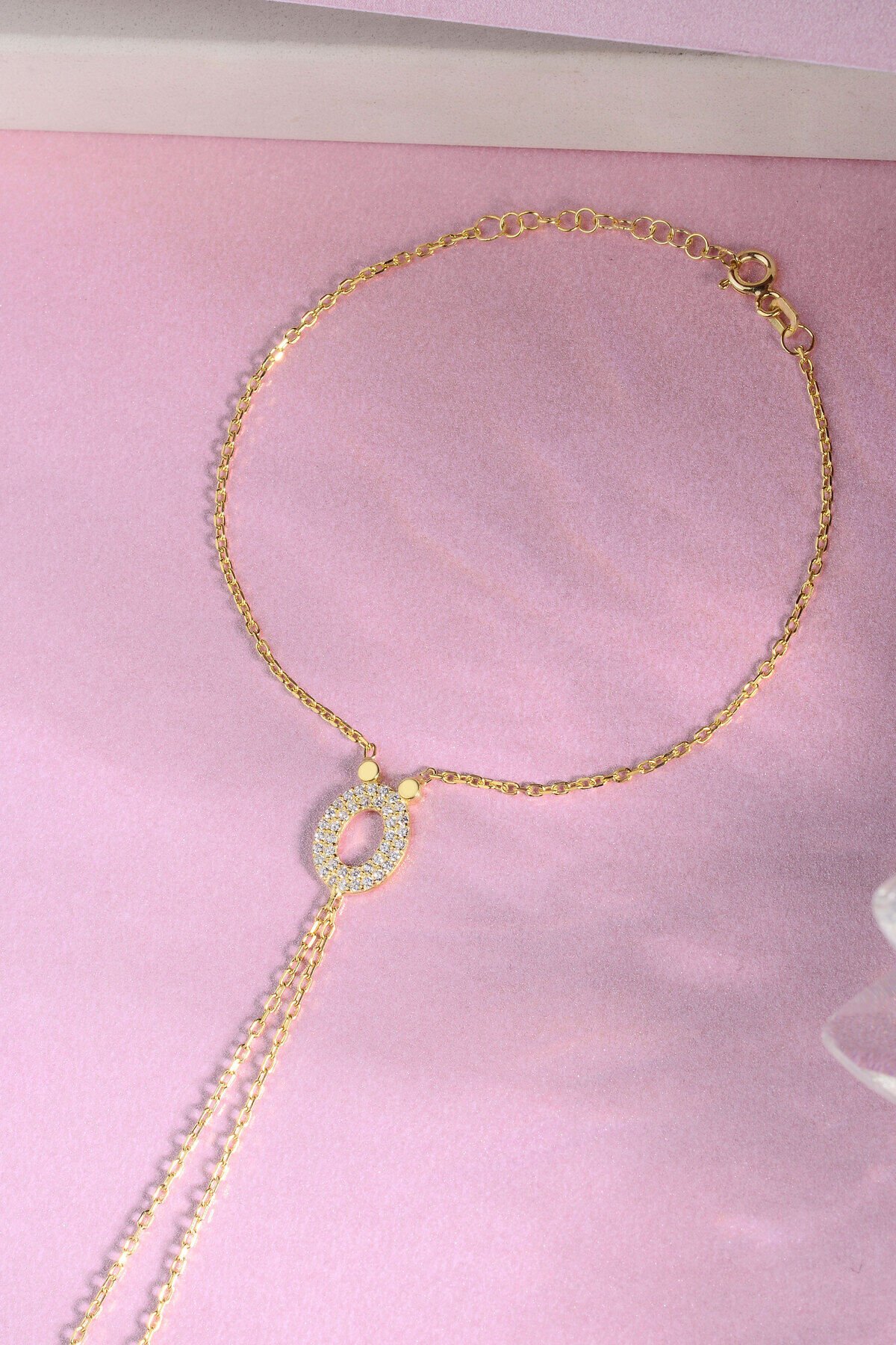 925 AYAR GÜMÜŞ ÜZERİ ALTIN KAPLAMA Ö HARFLİ ŞAHMERAN