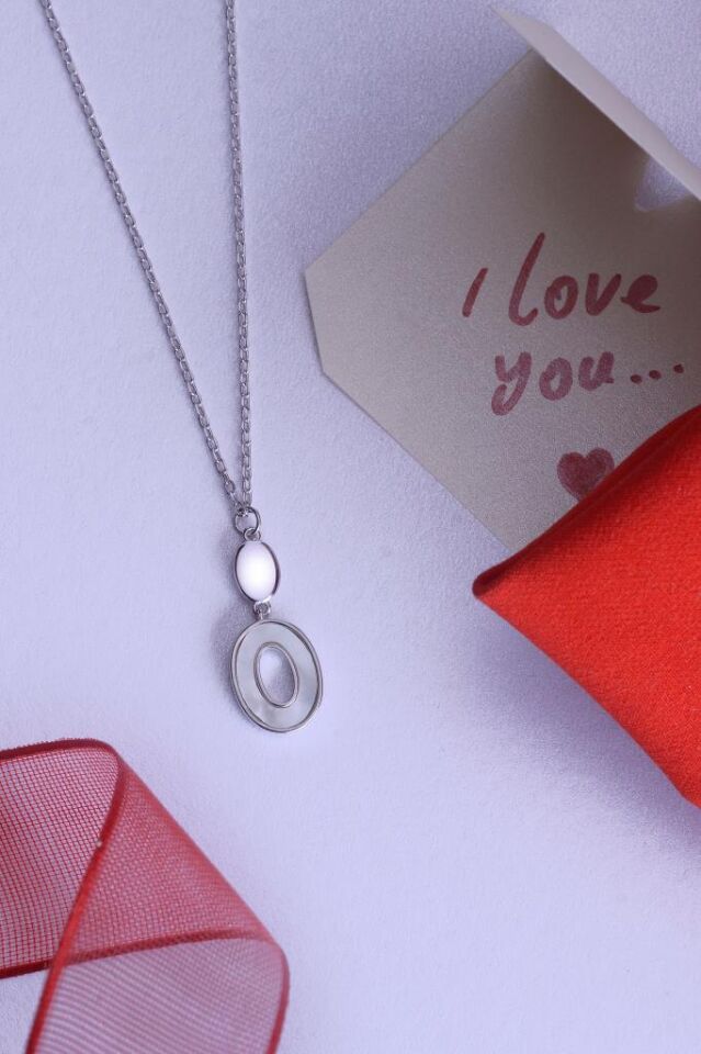 925 Ayar Gümüş O Kolye