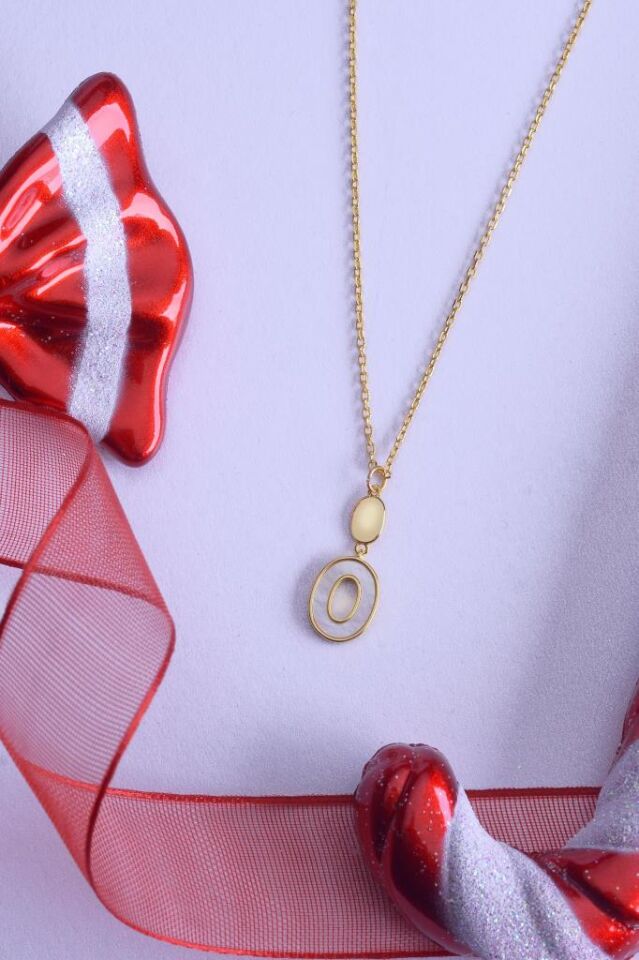 925 Ayar Gümüş O Kolye