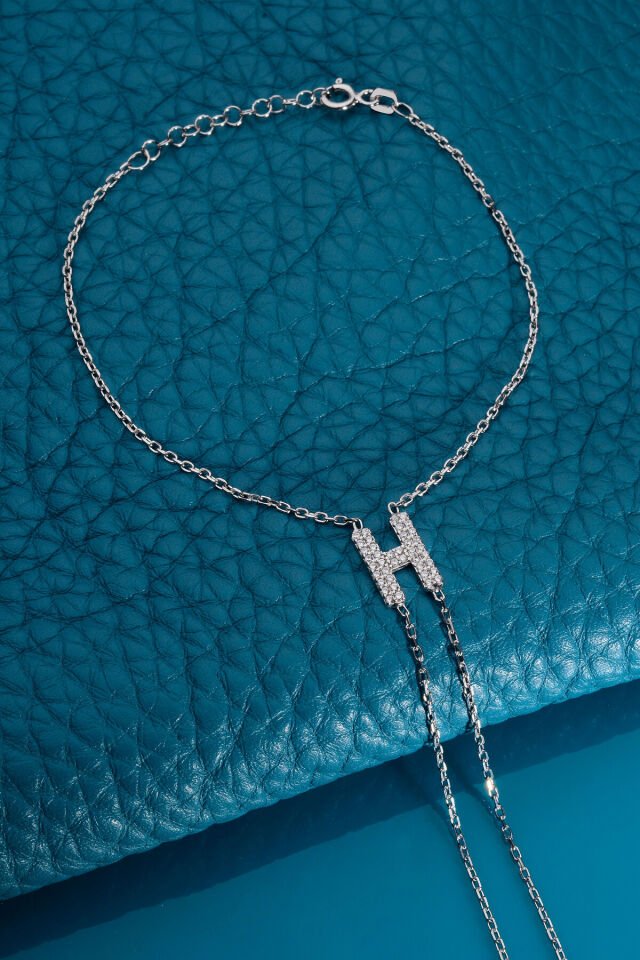 925 AYAR GÜMÜŞ ÜZERİ ALTIN KAPLAMA H HARFLİ ŞAHMERAN