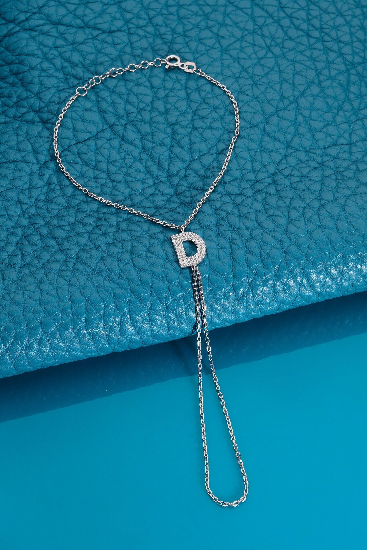 925 AYAR GÜMÜŞ ÜZERİ ALTIN KAPLAMA D HARFLİ ŞAHMERAN