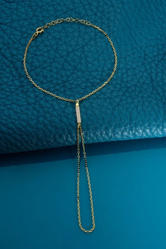 925 AYAR GÜMÜŞ ÜZERİ ALTIN KAPLAMA İ HARFLİ ŞAHMERAN