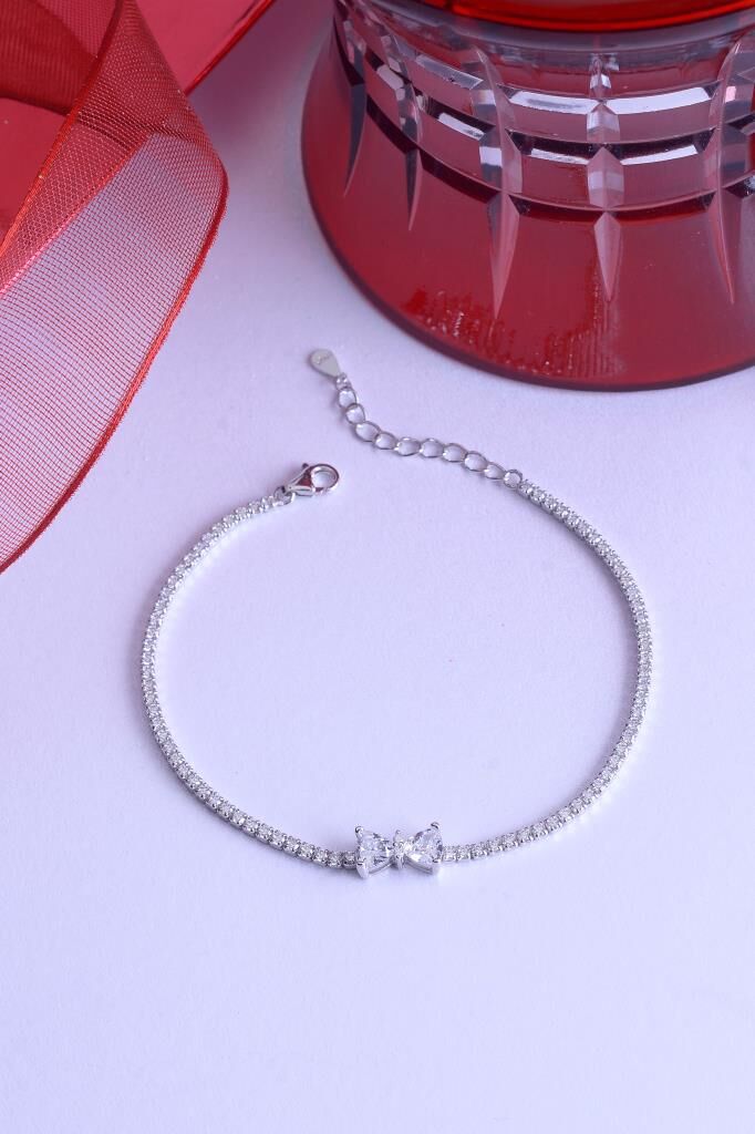 925 Ayar Gümüş Kurdele Bileklik