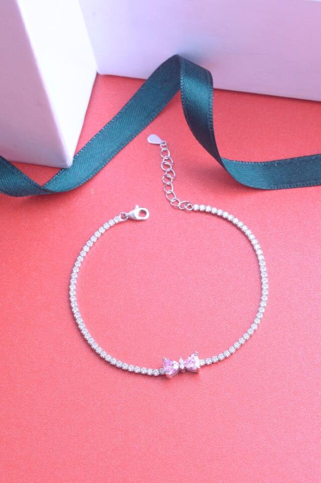 925 Ayar Gümüş Kurdele Bileklik