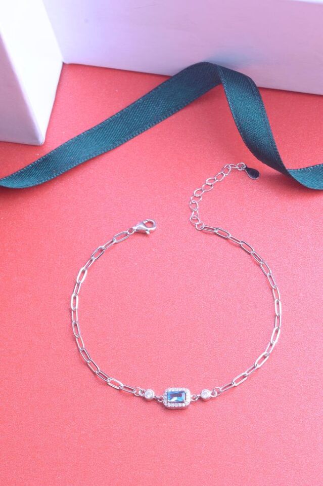 925 Ayar Gümüş  Baget Bileklik