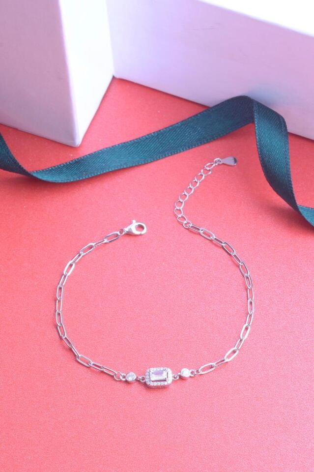 925 Ayar Gümüş  Baget Bileklik