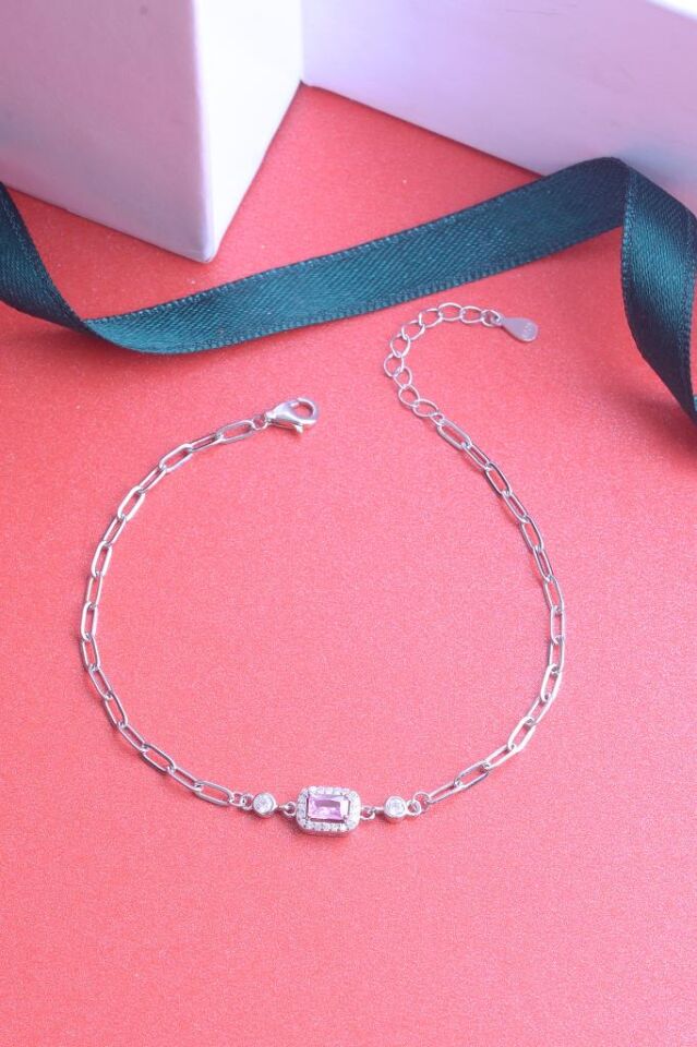 925 Ayar Gümüş  Baget Bileklik