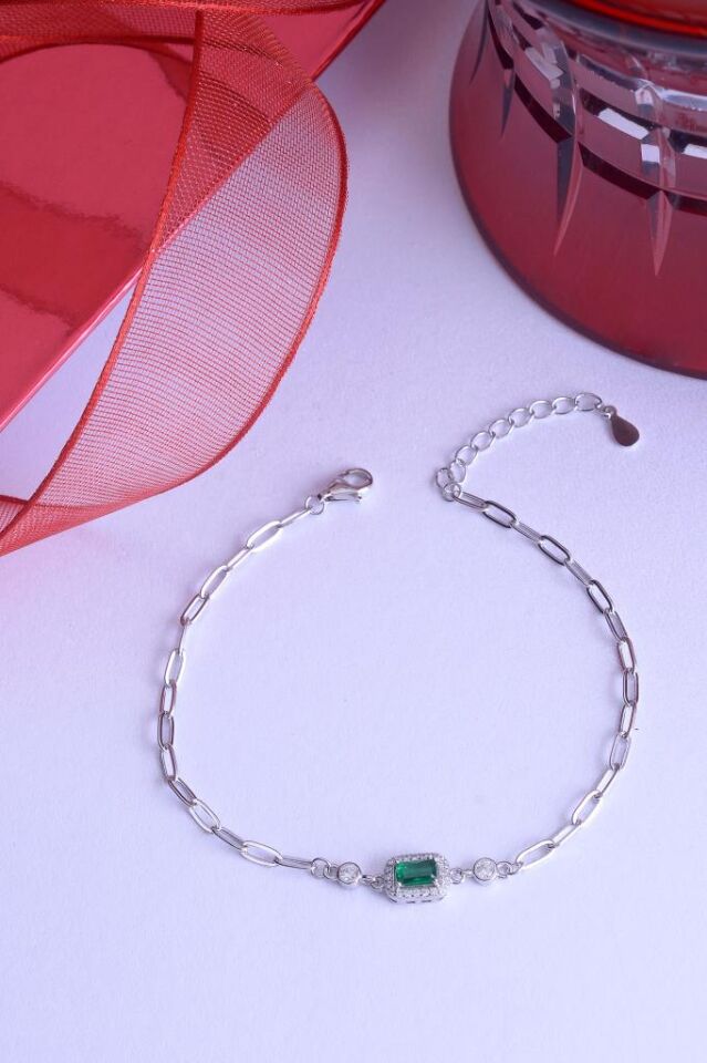 925 Ayar Gümüş  Baget Bileklik