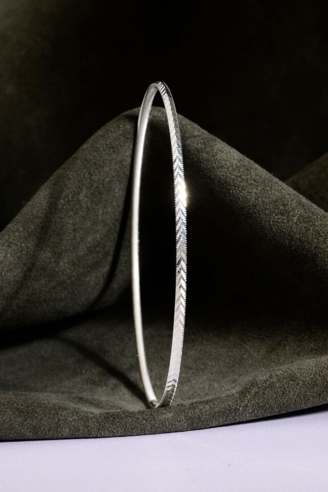 925 Ayar Gümüş Başak Ajda Bilezik